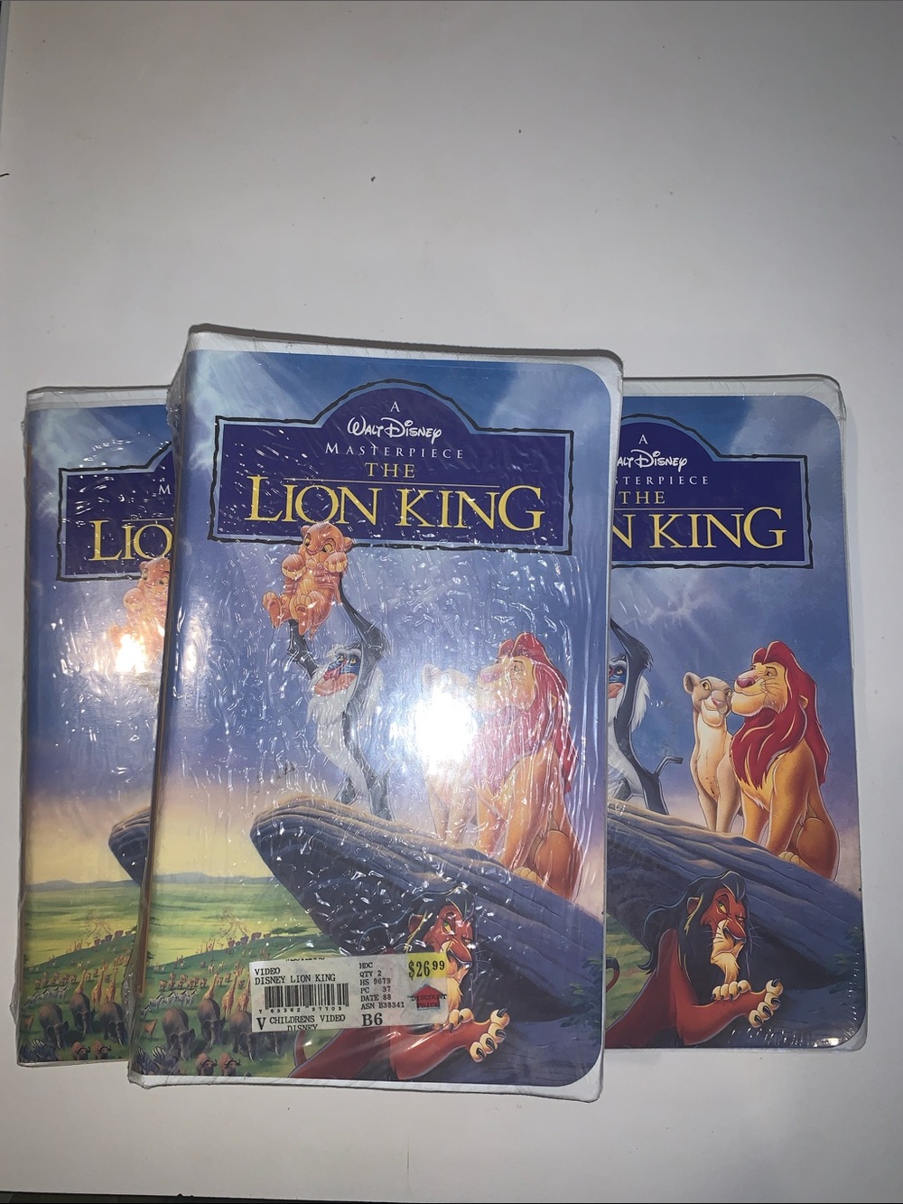 VHS Walt Disney “The Lion King”